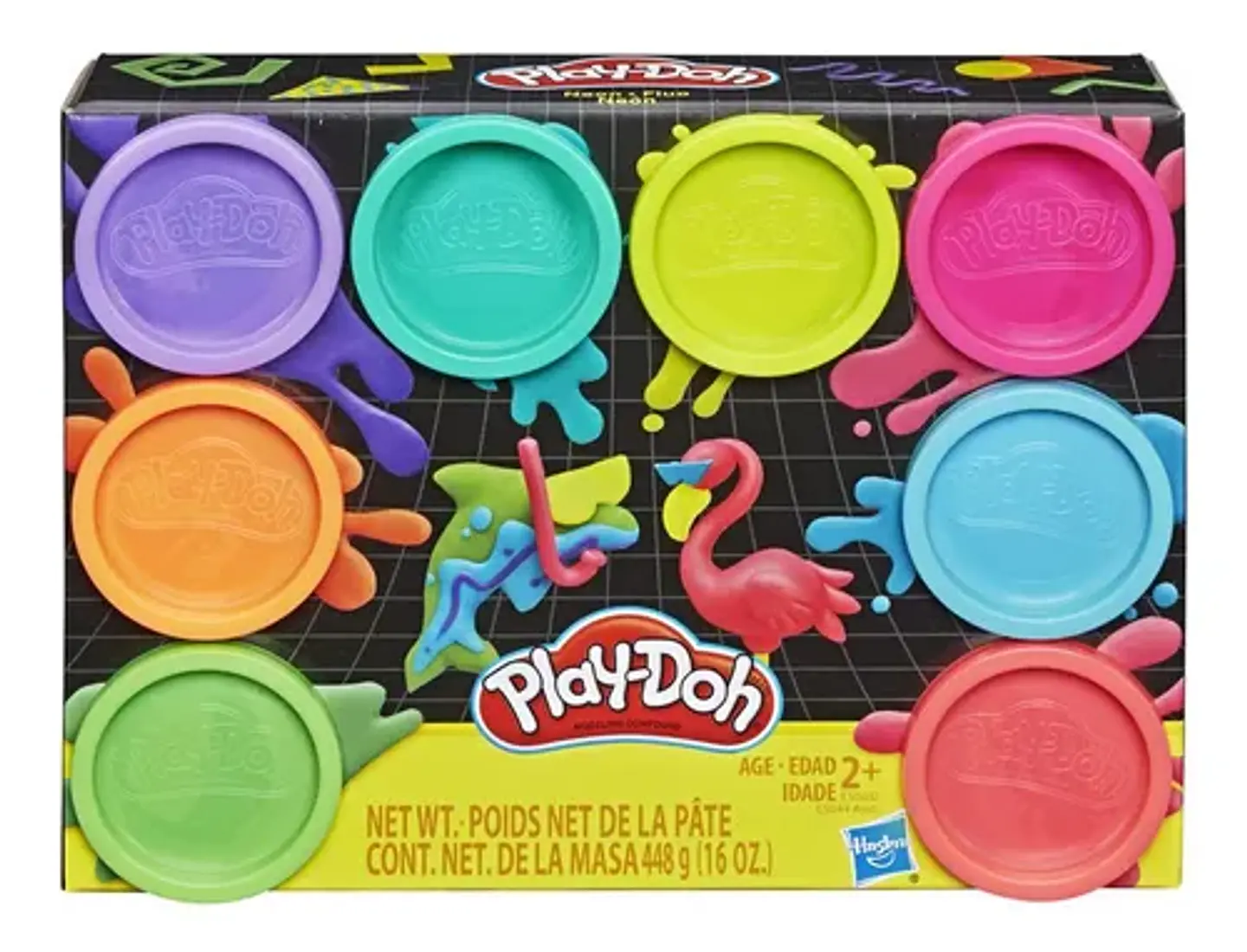 Plastilina Play Doh 8 Pack Neon 2