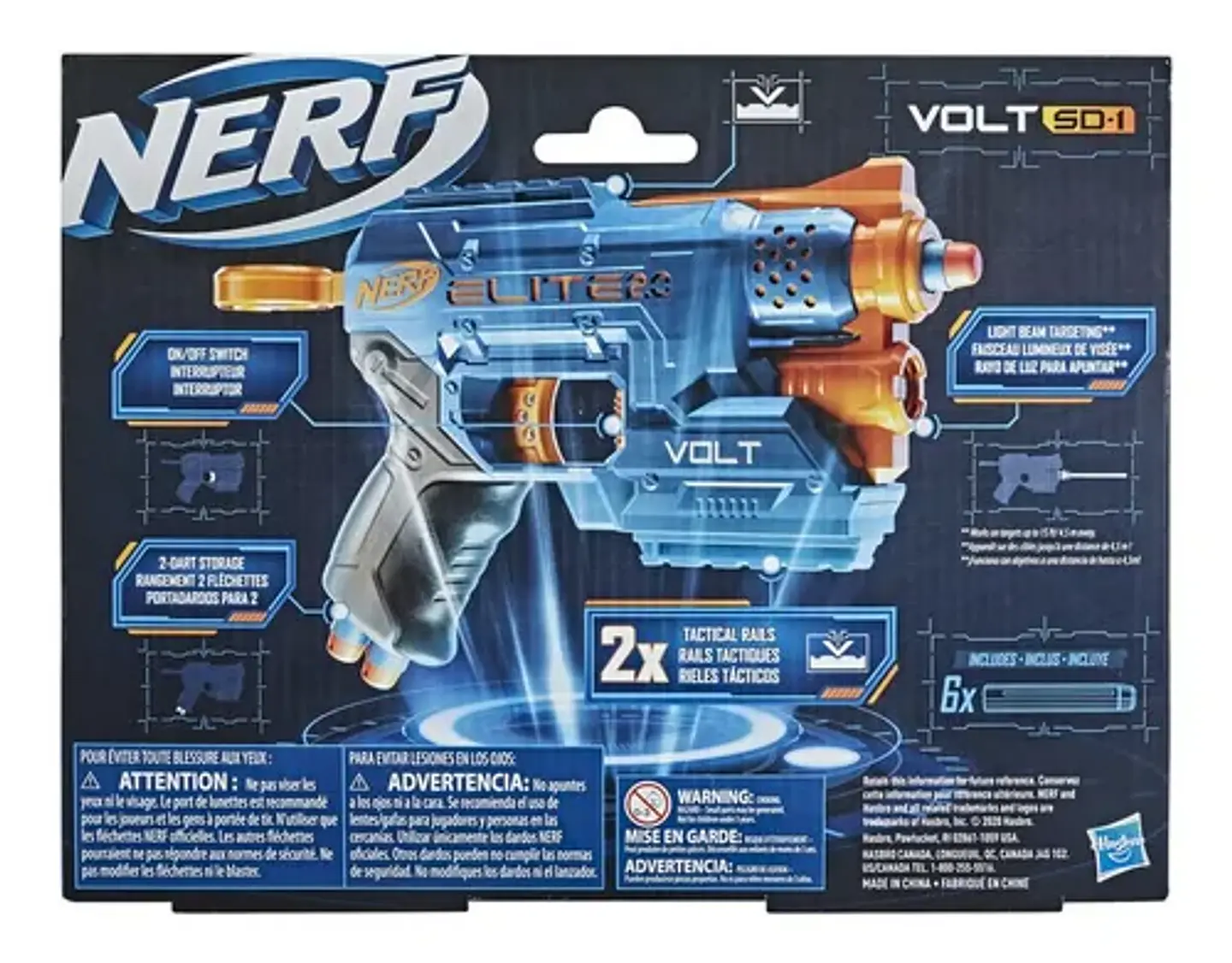 Lanzador Nerf Elite Volt 2.0 Firestrike 1