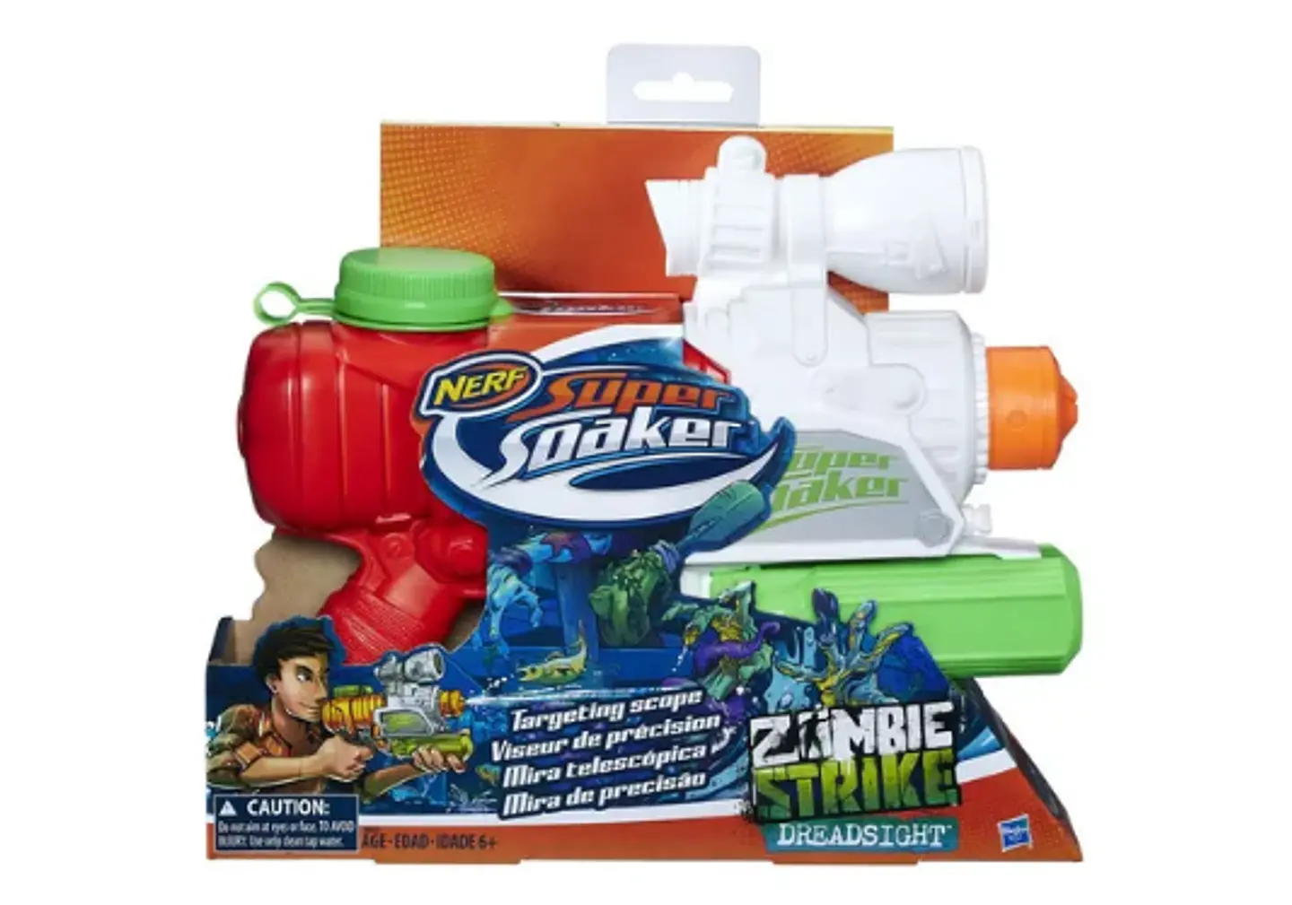 Lanzador Nerf Super Soaker Zombie Strike Dreadsing 1
