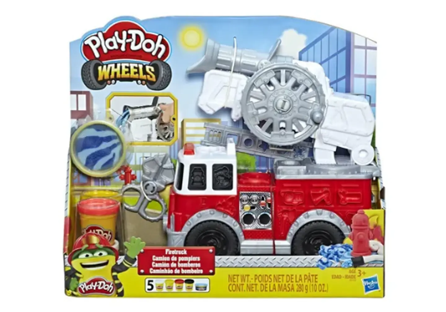 Plastilina Play Doh Wheels Camion De Bomberos 1