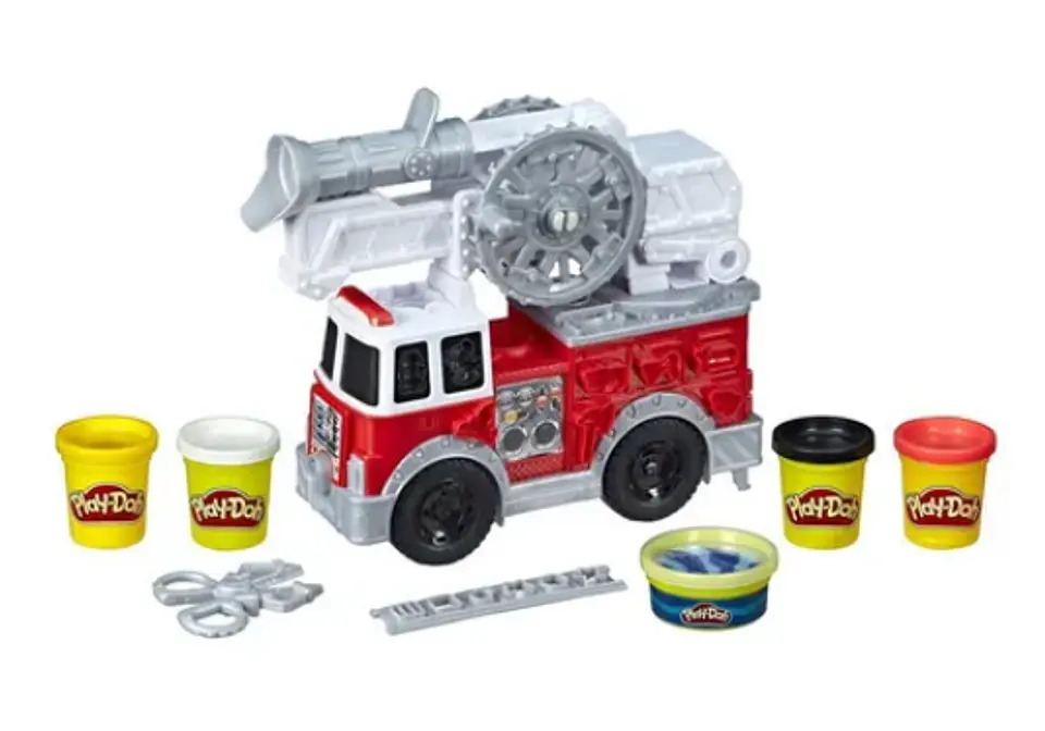Plastilina Play Doh Wheels Camion De Bomberos 2