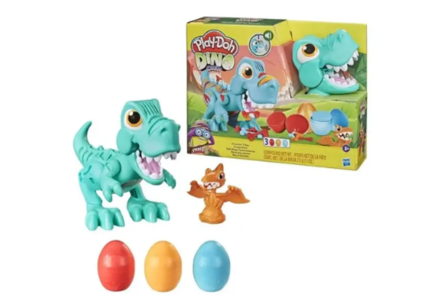 Plastilina Play Doh Dino Crew - Rex El Dino Glotón 6