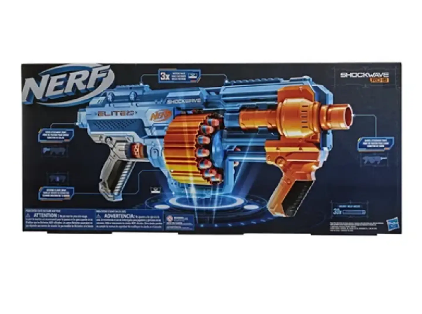 Lanzador Nerf Elite 2.0 Surgefire 2