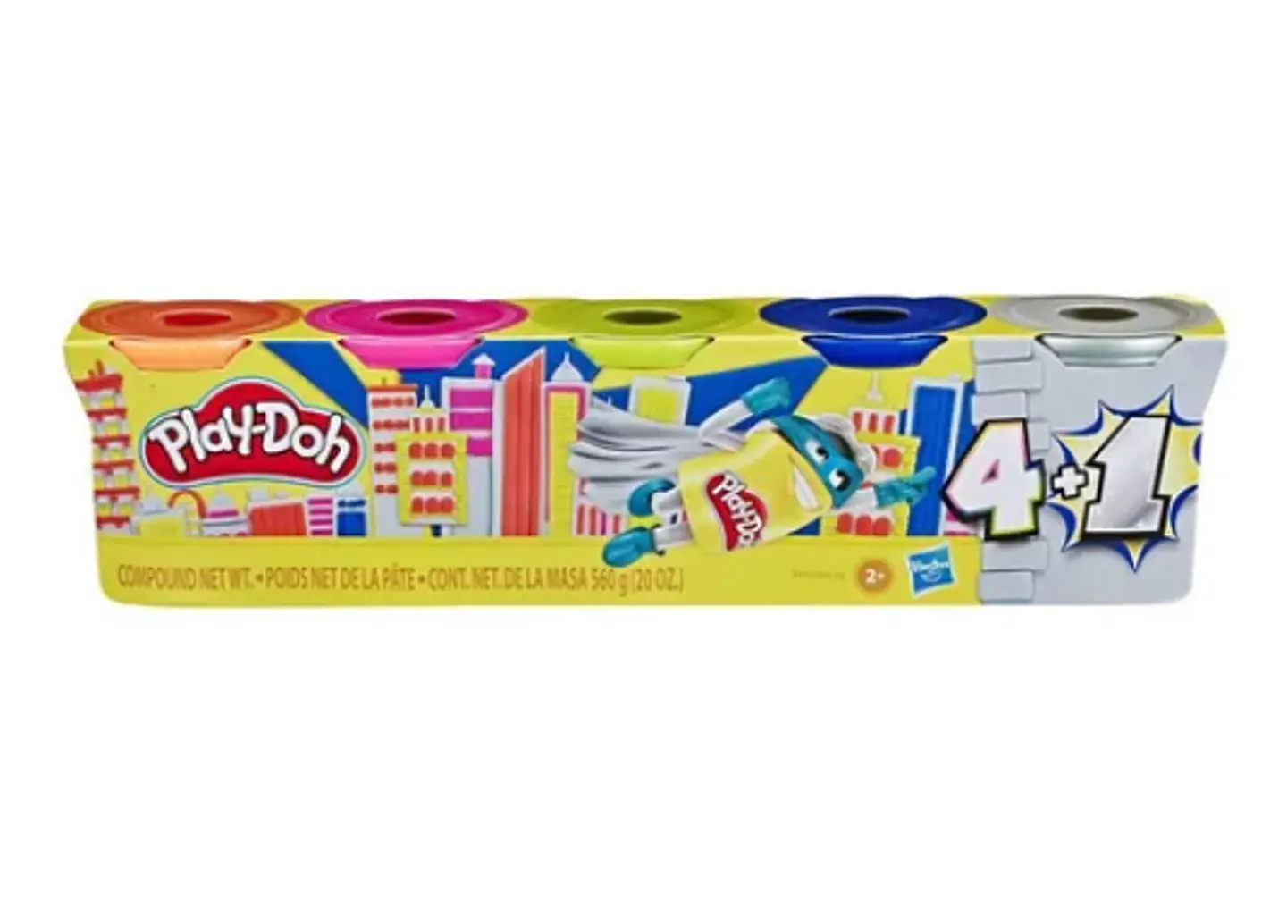 Plastilina Play-Doh Super Silver Pack 1