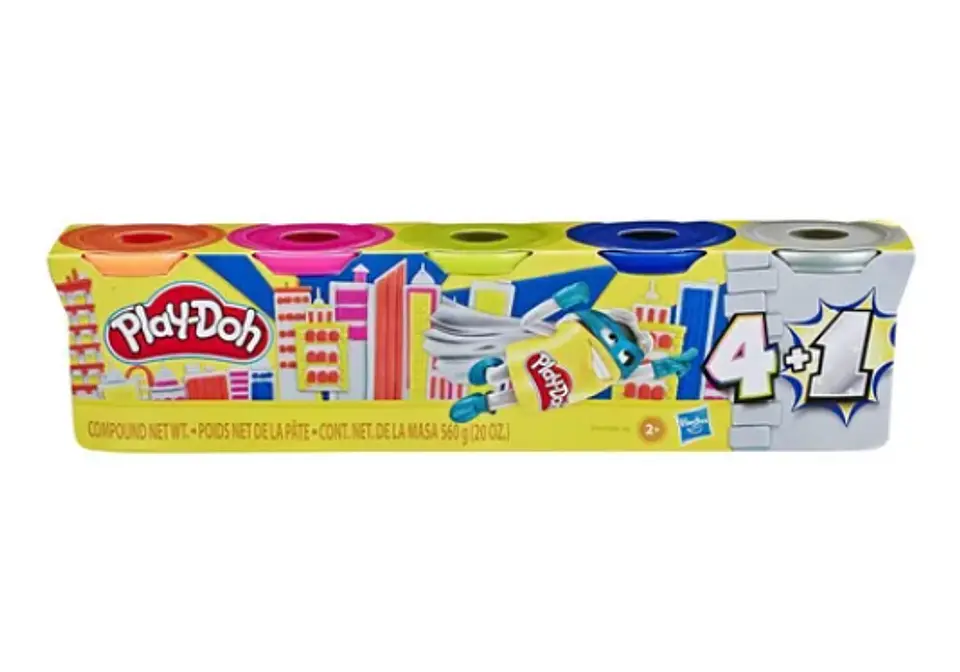 Plastilina Play-Doh Super Silver Pack 1