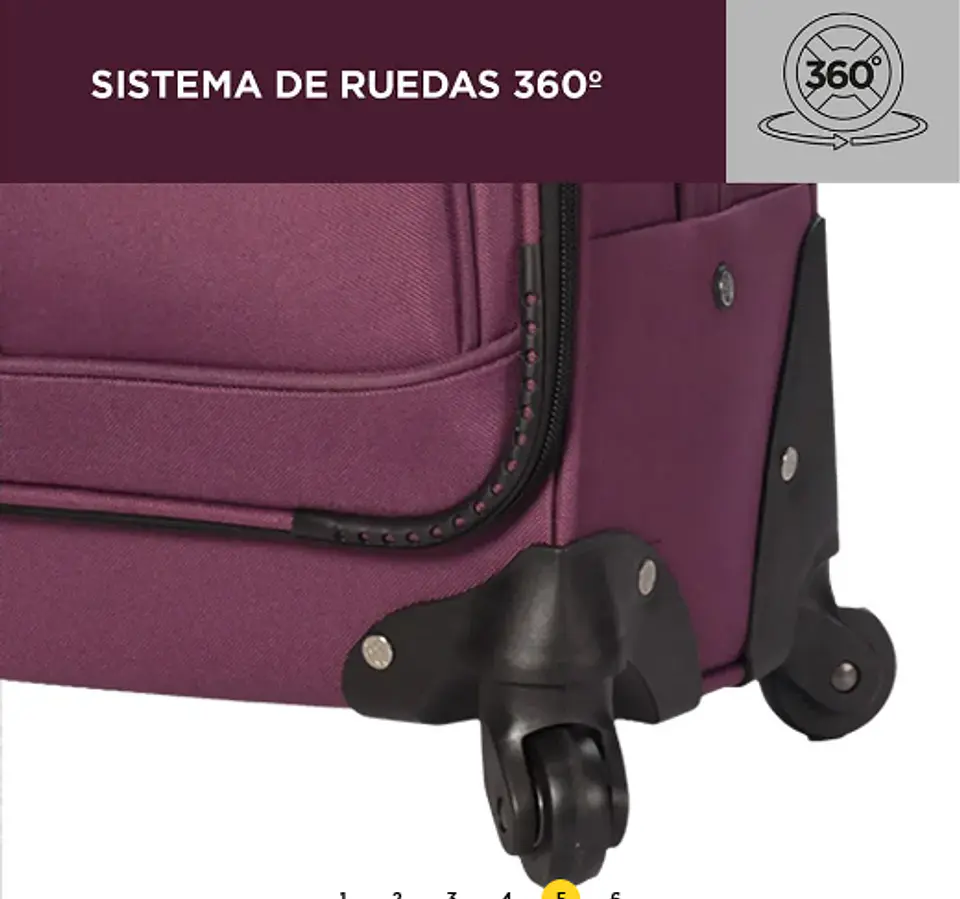 Maleta De Viaje Lacerta 4