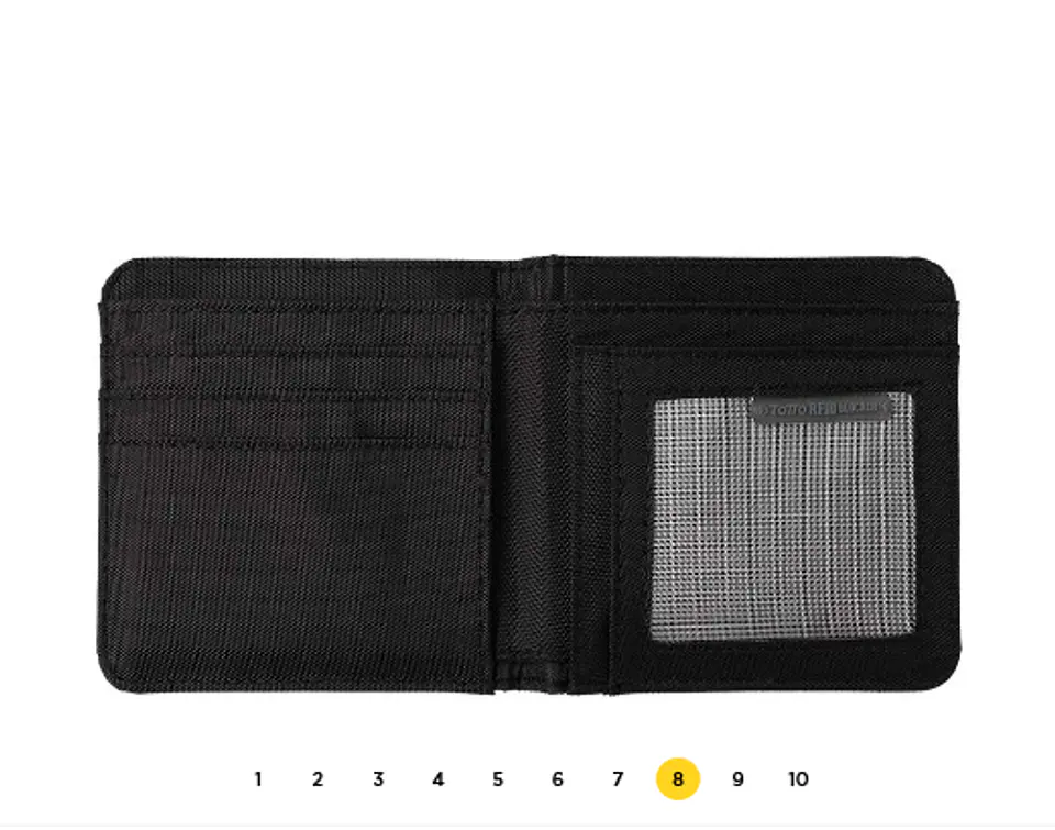 Billetera Lona Rfid Bigta 8