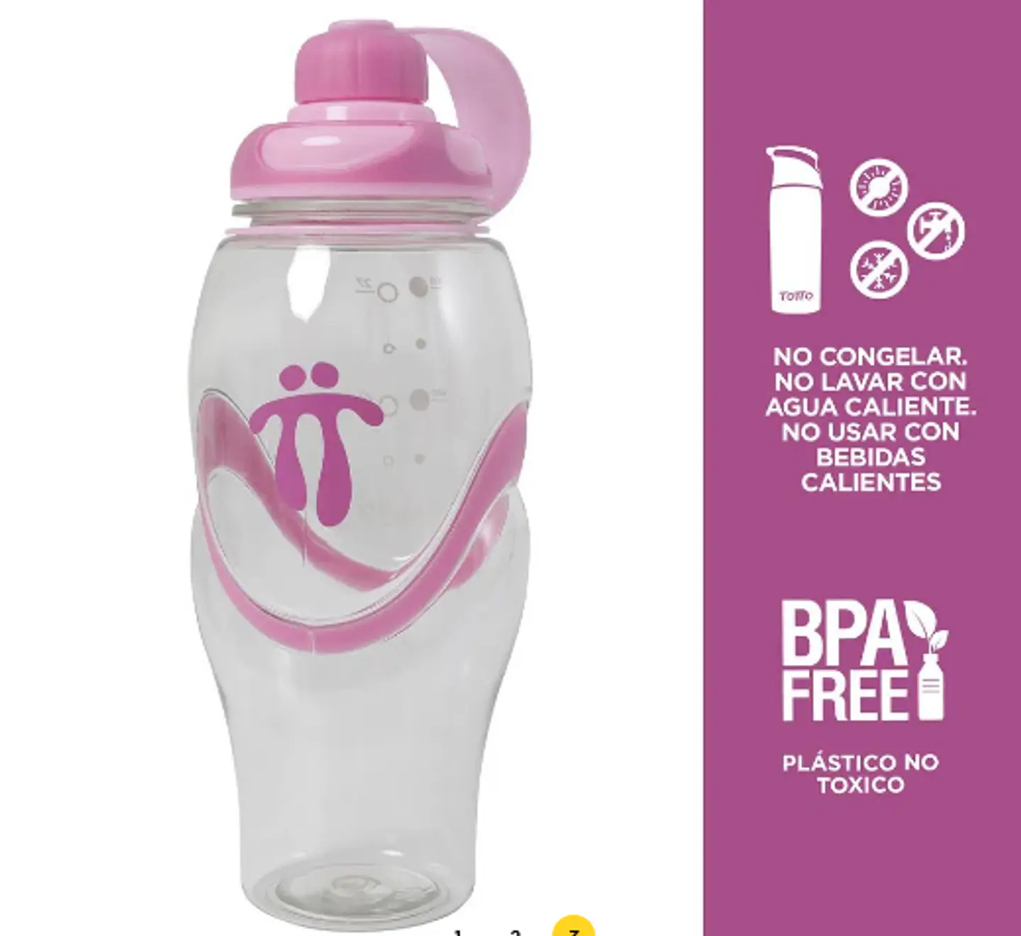Botilito Plastico Libre De Bpa Dexter 6