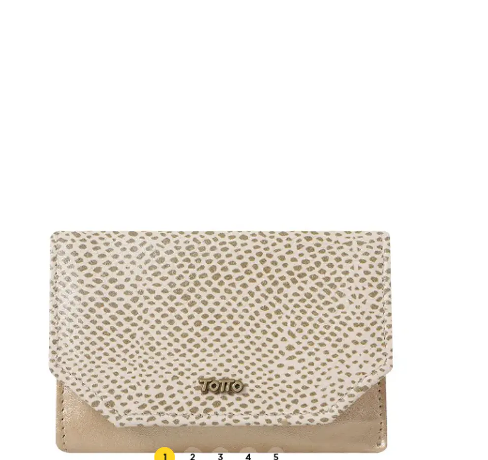 Billetera 100% Cuero Cynara 6