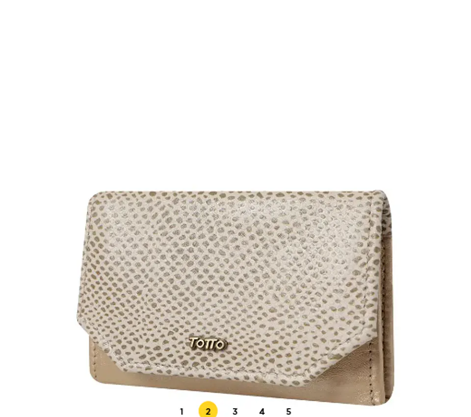 Billetera 100% Cuero Cynara 7