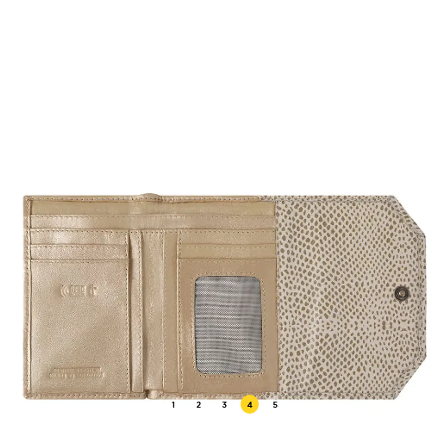 Billetera 100% Cuero Cynara 9