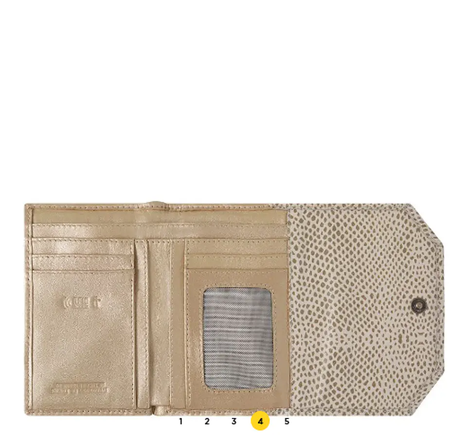 Billetera 100% Cuero Cynara 9