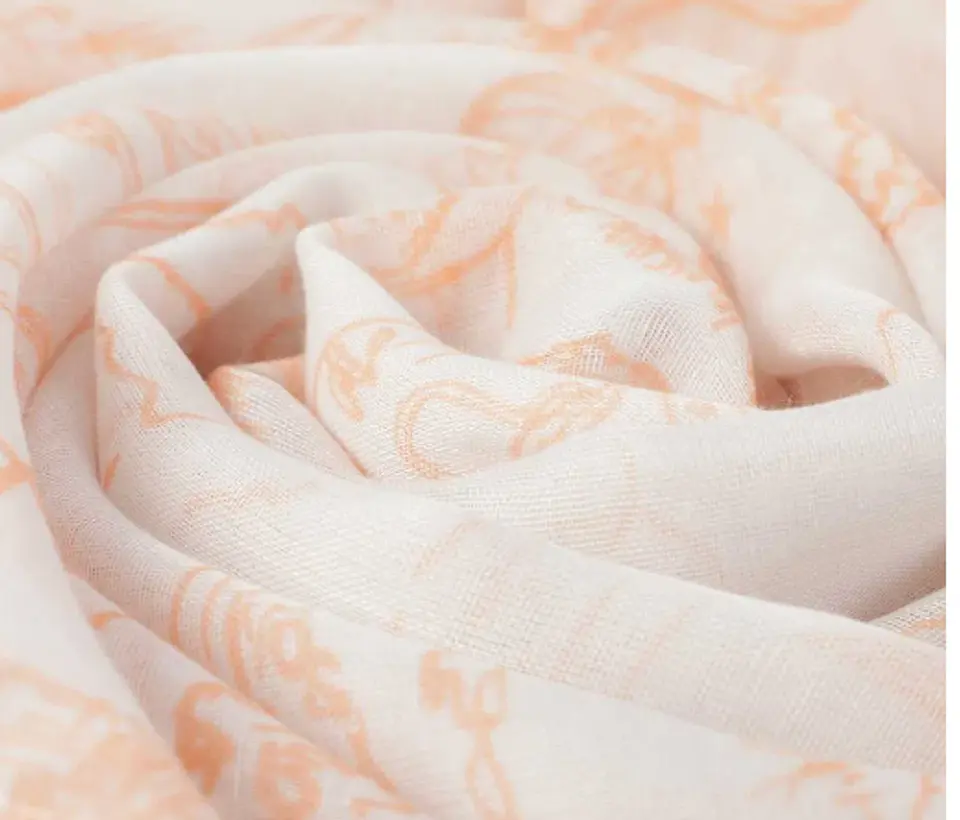 Pashmina Estampado Con Flecos Nereis 12