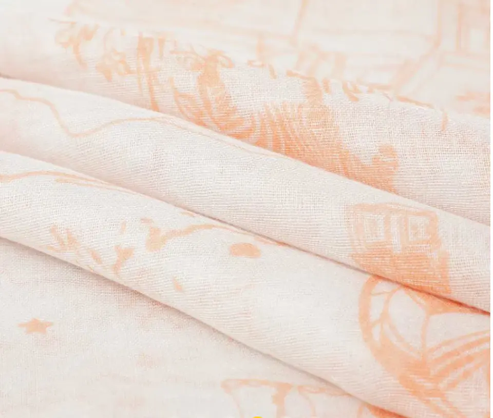 Pashmina Estampado Con Flecos Nereis 9