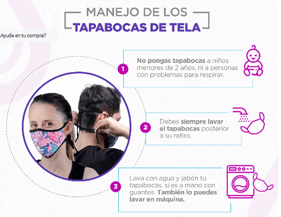 Tapabocas Antifluidos Ajustable 4