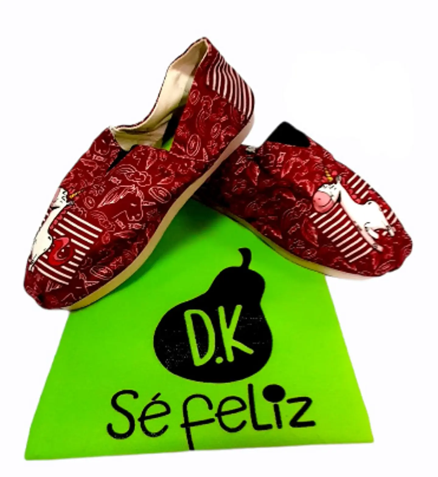 Zapato Pera D.K Vino Tinto Unicornio 1