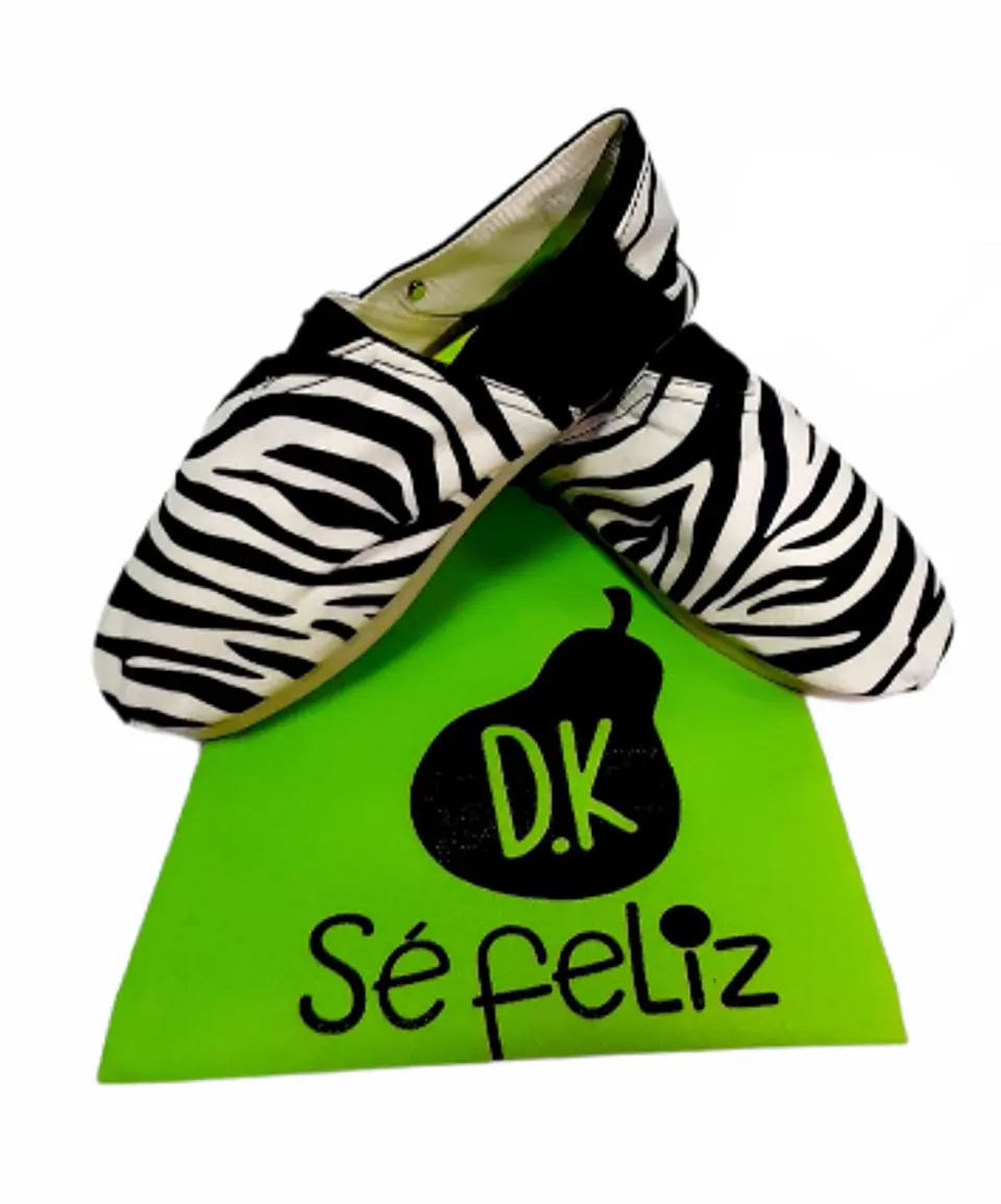 Zapato Pera D.K Cebra Morado 1