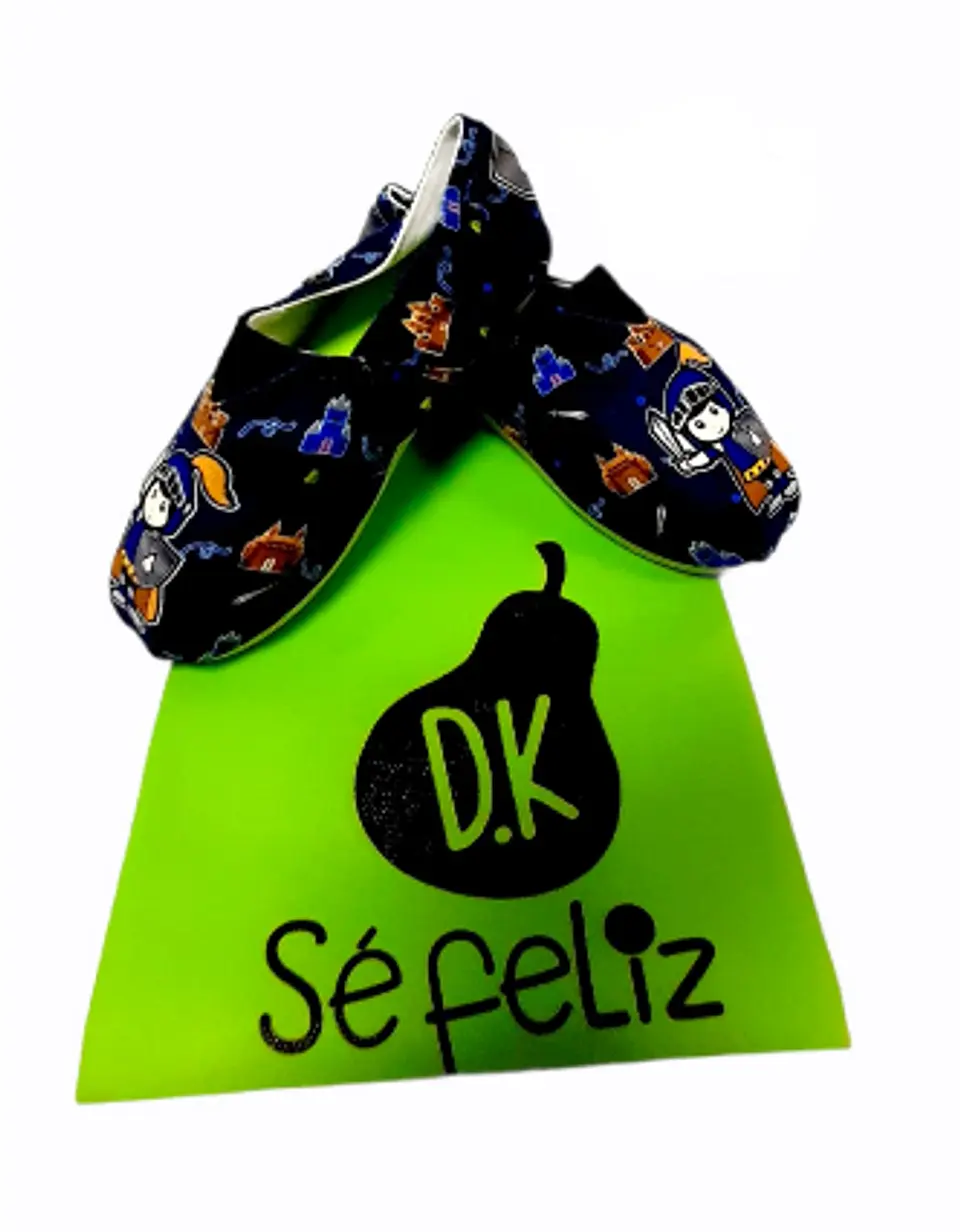 Zapato Pera D.K Azul Niño Espada 2