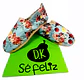 Zapato Pera D.K Azul Flores - Miniatura 3