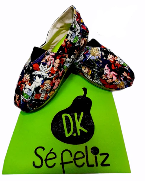 Zapato Pera D.K Estampado Niño Goku