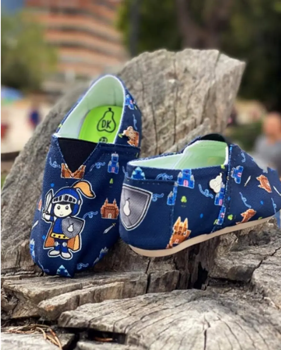 Zapato Pera D.K Azul Niño Espada 1