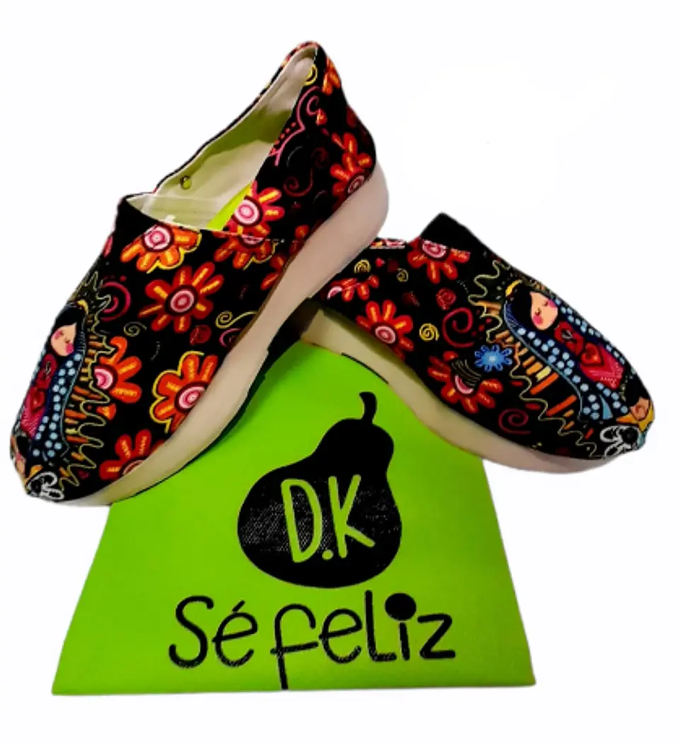 Zapato Pera D.K Plataforma Estampado 2