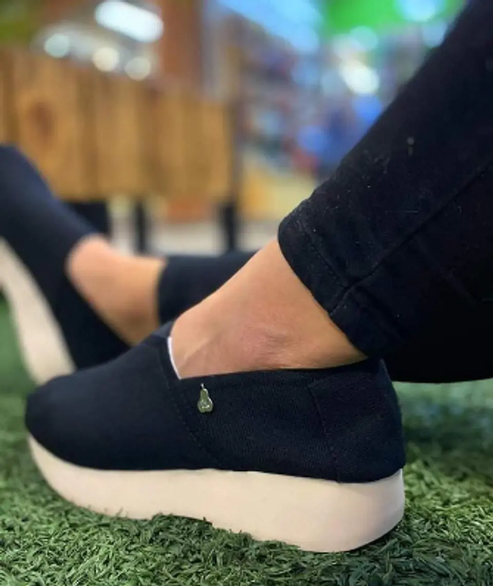 Zapato Pera D.K Plataforma Negro 1