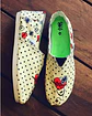 Zapato Pera D.K Pepitas Corazón - Miniatura 1