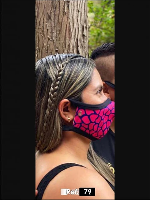 Tapaboca Pera D.K Pareja Por Unidad