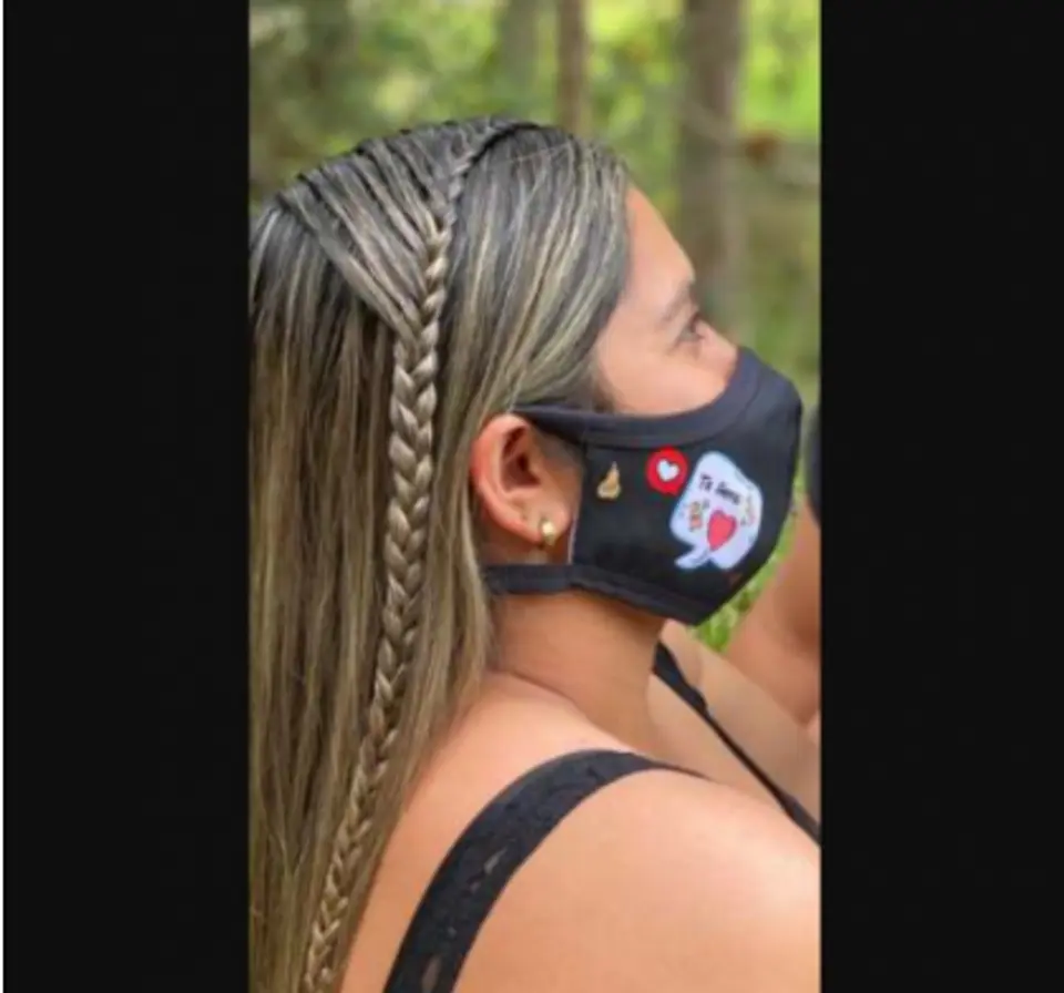 Tapaboca Pera D.K Pareja Por Unidad 7