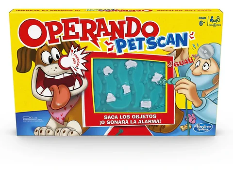 Juego De Mesa Operando Mascota Scan