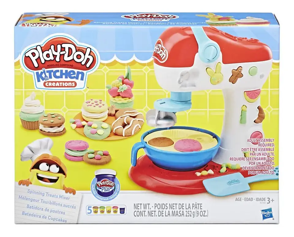 Plastilina Play Doh Kitchen Batidora De Postres 1