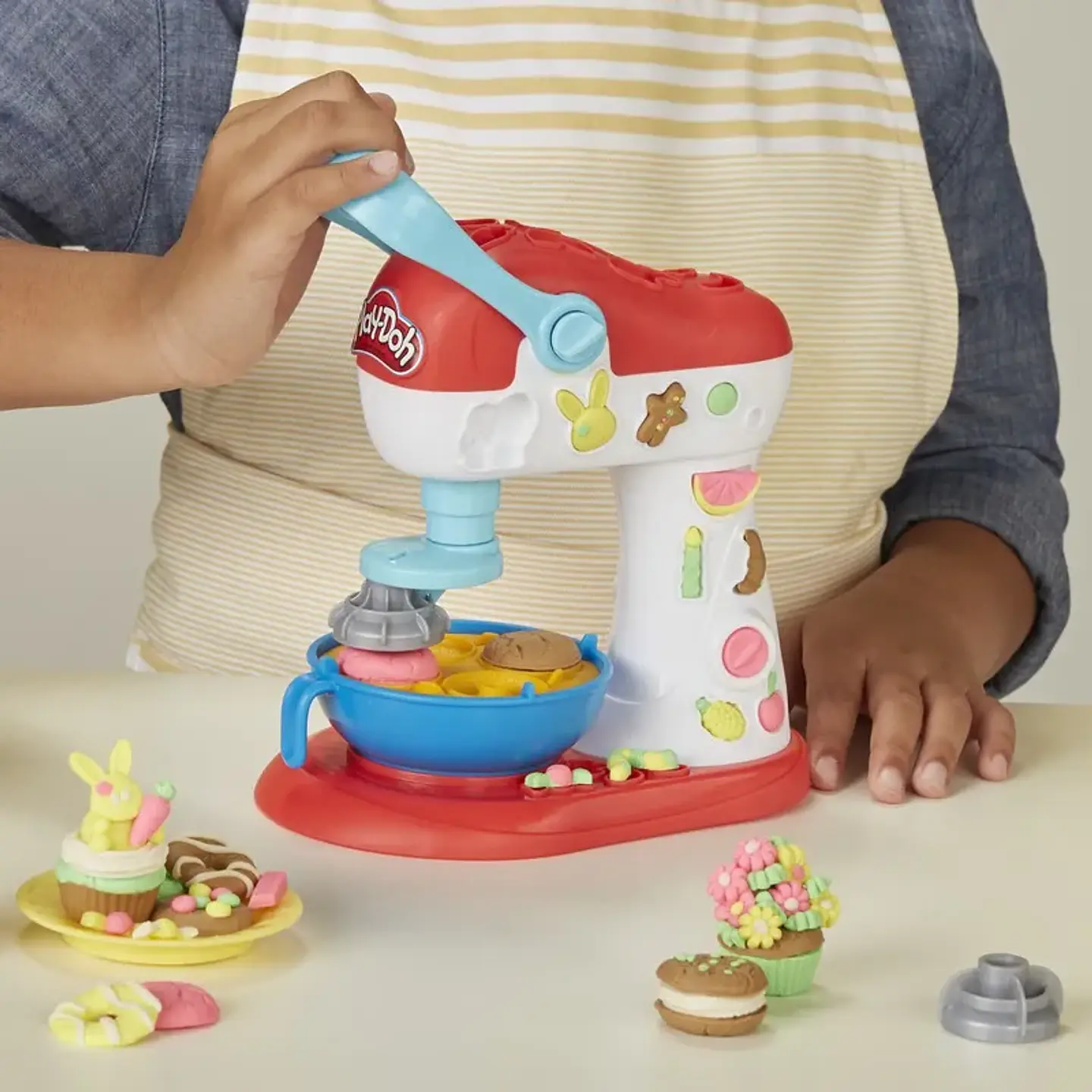 Plastilina Play Doh Kitchen Batidora De Postres 6