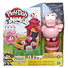 Play-doh Animal Crew-juego Pigsley Y Sus Cerditos En El Lodo