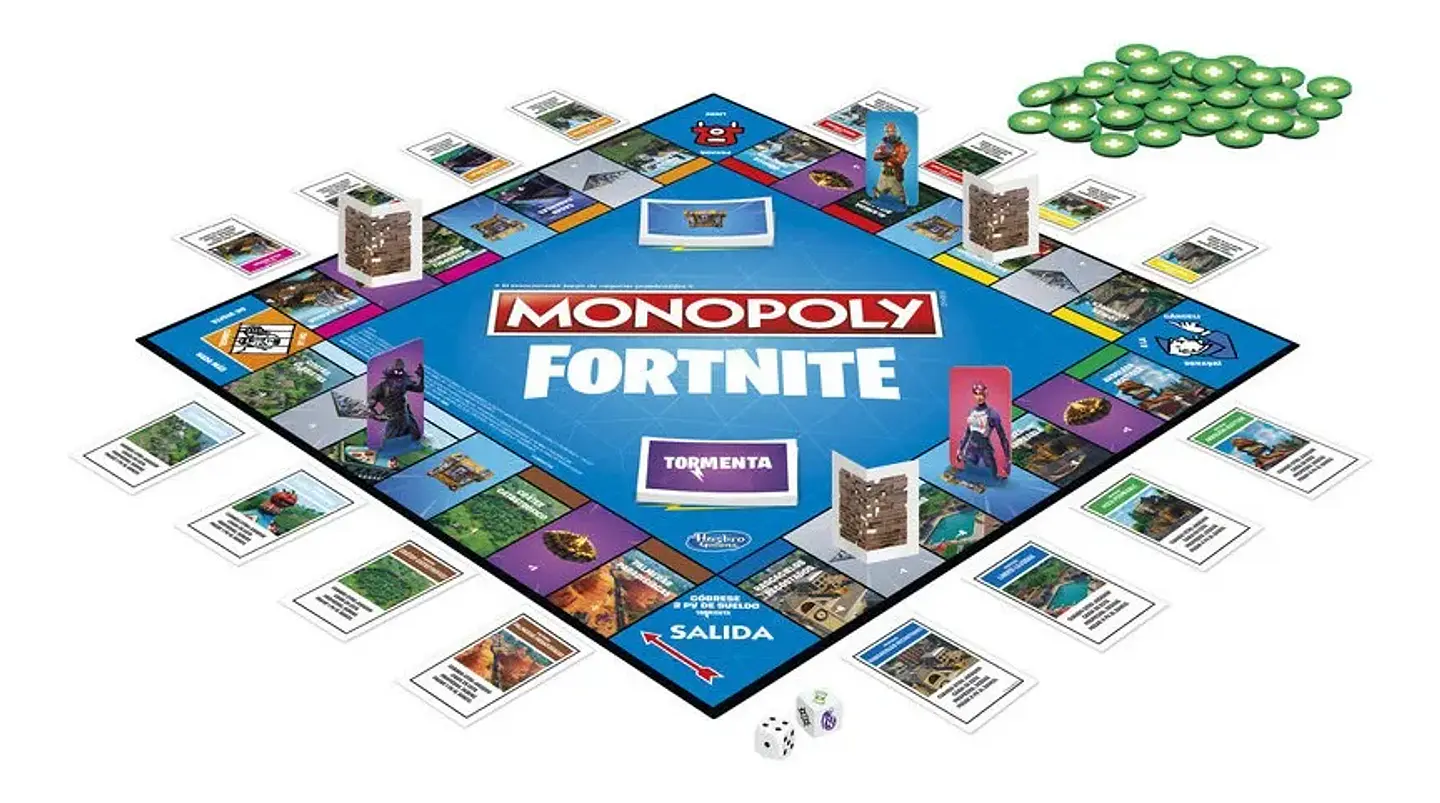 Juego De Mesa Monopoly Fornite 3