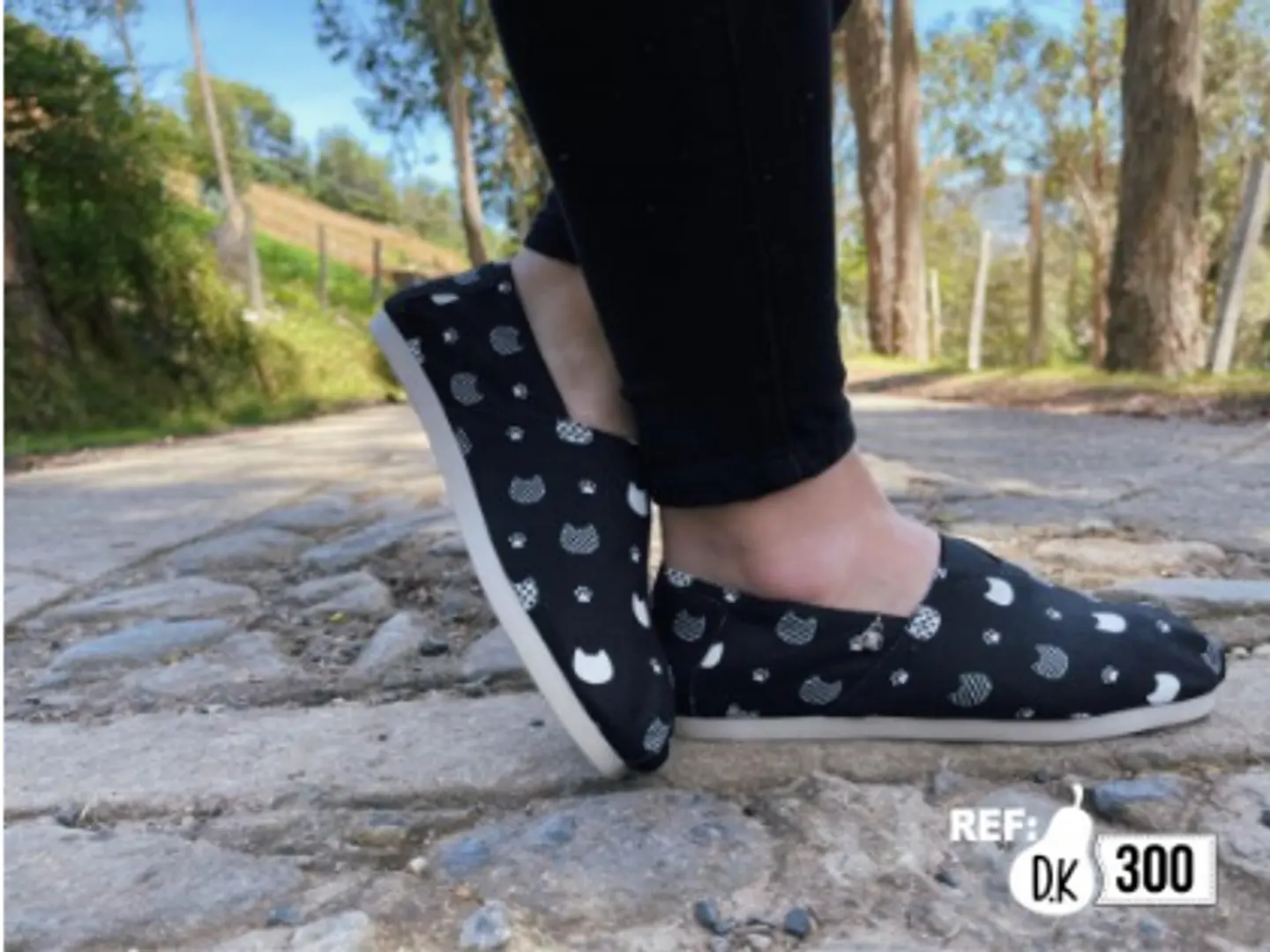  Zapato Pera D.K Huellas Gatito 1