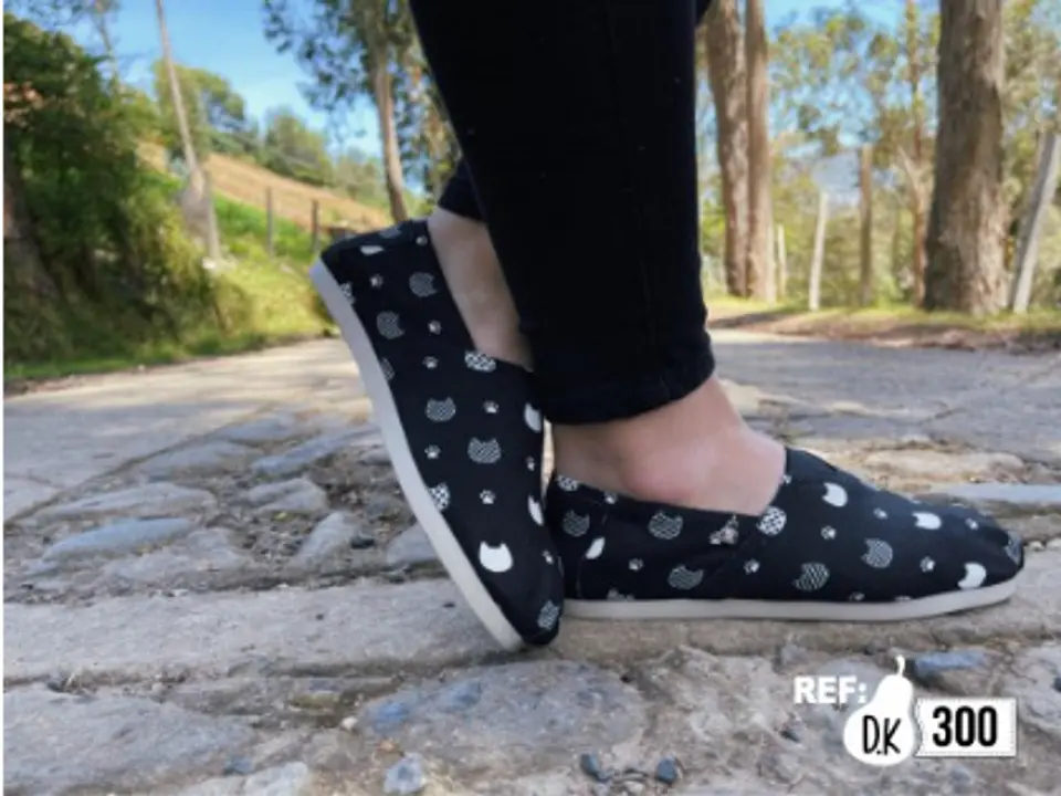  Zapato Pera D.K Huellas Gatito 1