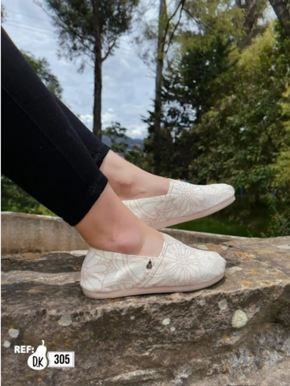Zapato Pera D.K Beige Mandala 1