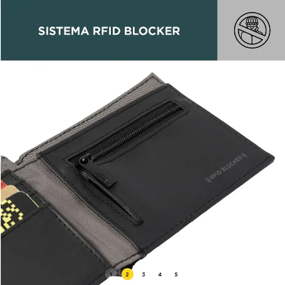 Billetera Rfid Halvo 3