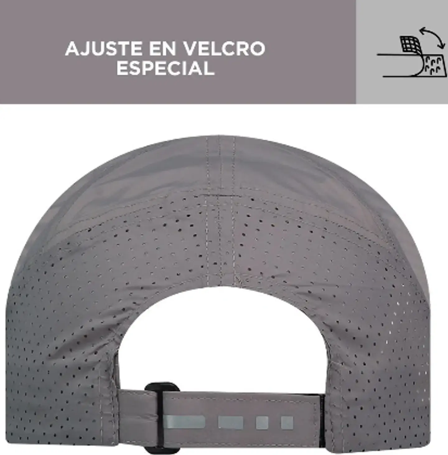 Gorra Filtro Uv +50 Beisbolera Unicolor Bakir 8