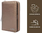 Billetera Pu Leather Rfid Sepia - Miniatura 3