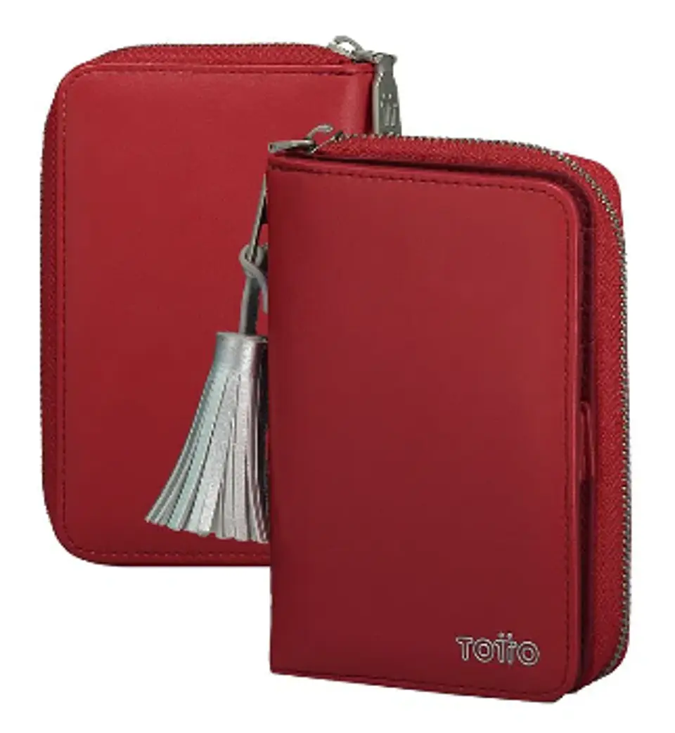 Billetera Pu Leather Rfid Sepia 7