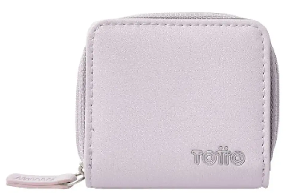 Monedero Pu Leather Escarlata 6
