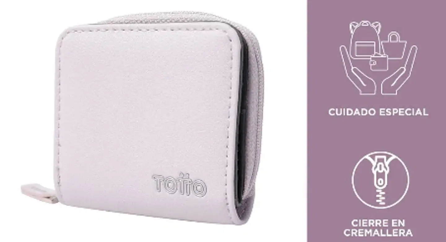 Monedero Pu Leather Escarlata 8