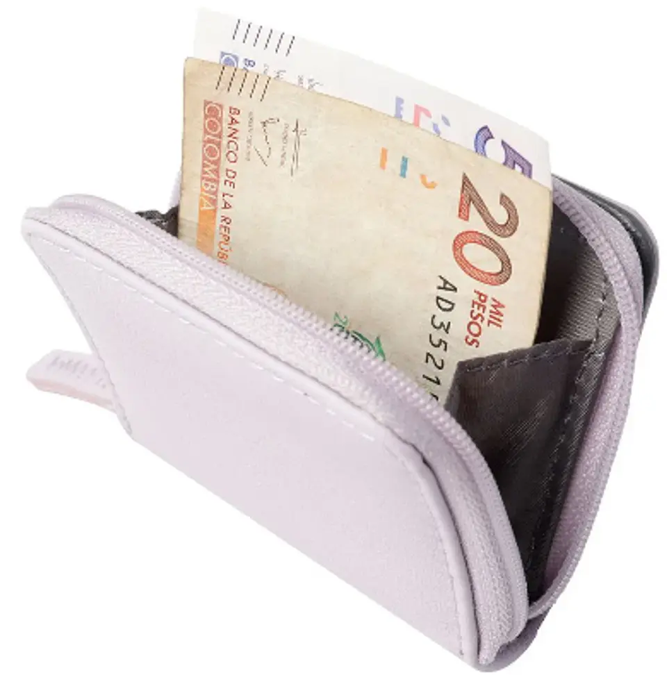 Monedero Pu Leather Escarlata 10