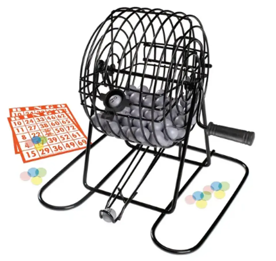 Bingo Balotera De Lujo Juego De Mesa 2