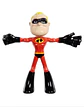 Disney Pixar Figura Flexible 7 Mr. Increible - Miniatura 1