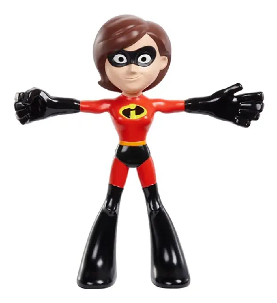Disney Pixar Figura Flexible 7 Mujer Elástica 1