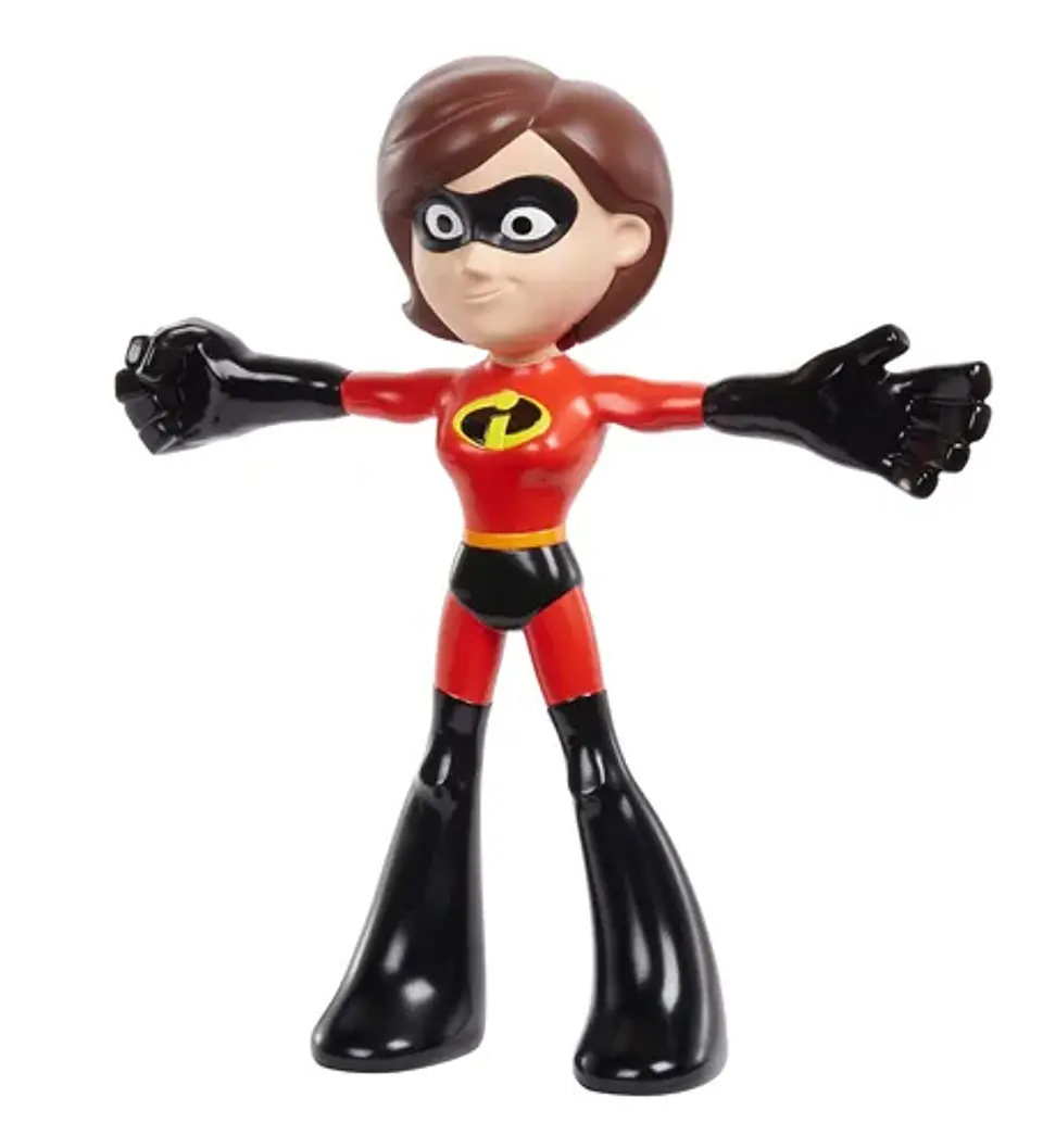 Disney Pixar Figura Flexible 7 Mujer Elástica 3