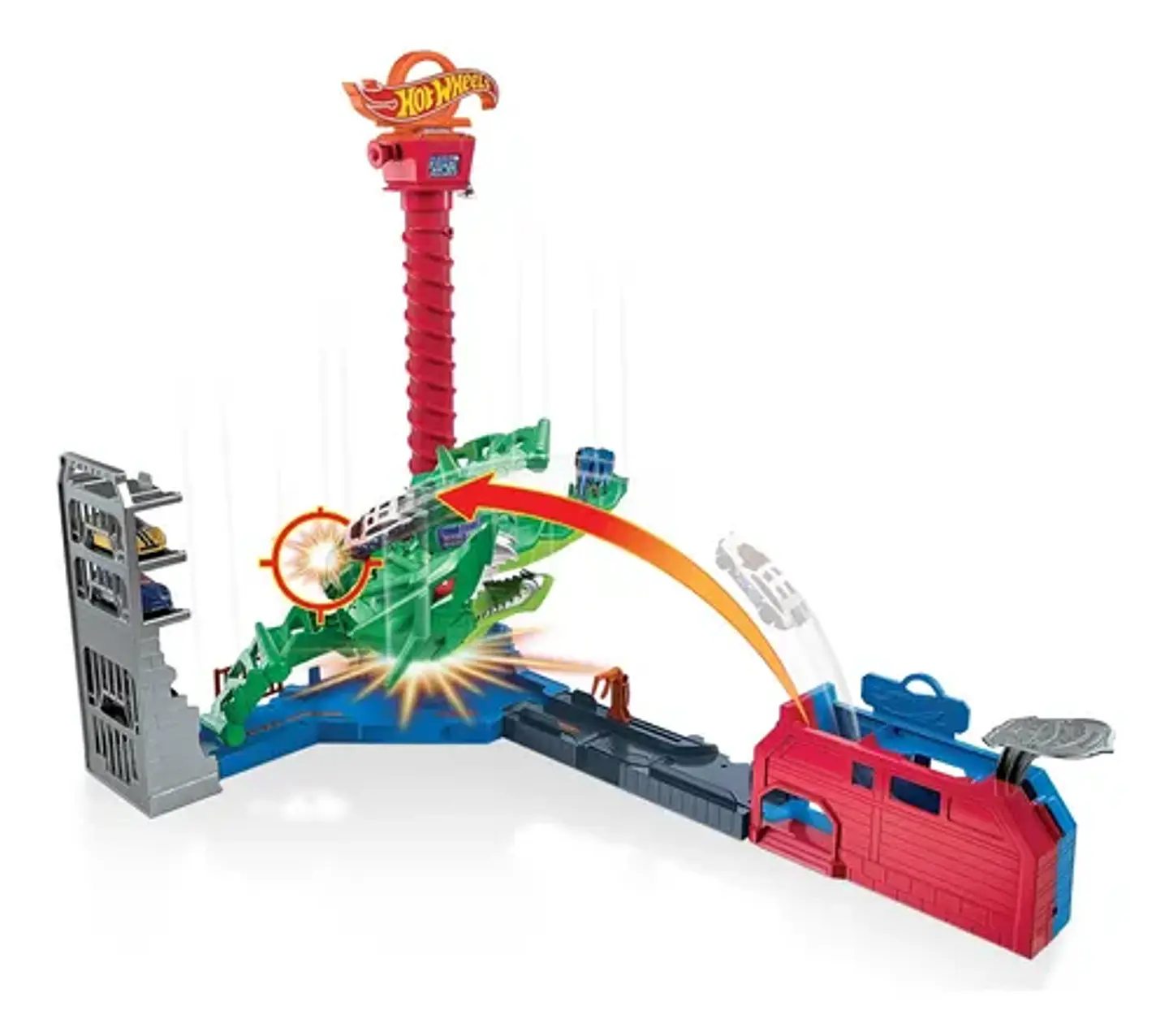 Hot Wheels City Air Attack Dragon 4